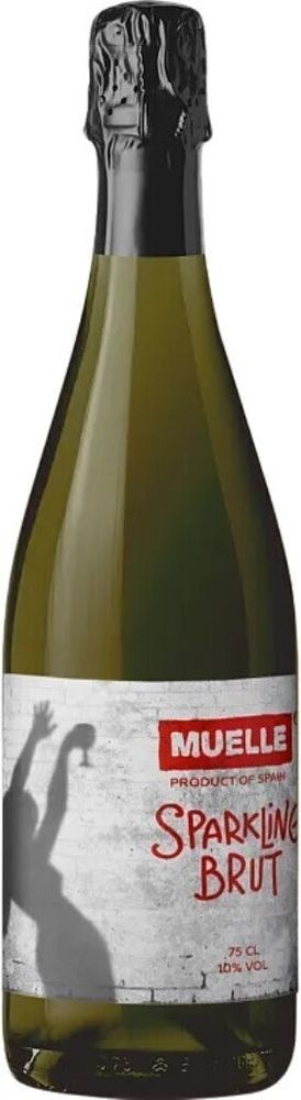 Вино игристое Муэлле 12 Брют брют бел 0,75 10% Бодегас Парра Дорада Испания