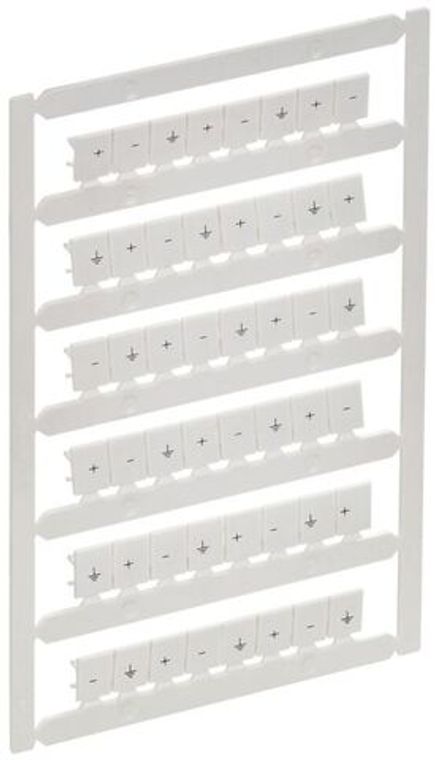 Маркер для CTS 6кв.мм/CP 10кв.мм "+; -; зазем." ARMAFIX IEK AF-CT10D-M-006-23