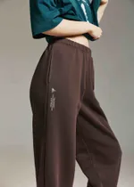 Брюки Called a Garment Rocks cotton Коричневые