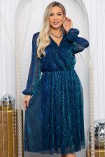 Платье праздничное Млечный путь (бирюзовое) П14646-5М LT Collection