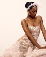 Боди-платье BOA Pink