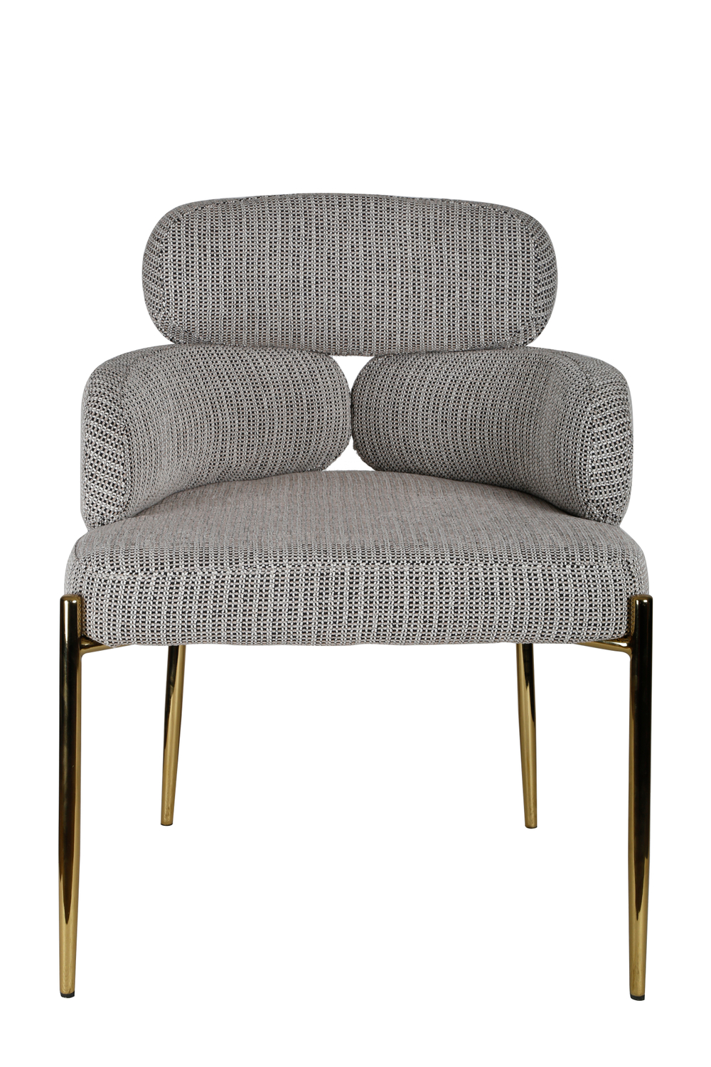 Стул обеденный Ist Casa Романи, черно-белый, золото