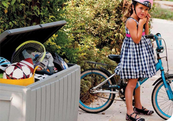 Пластиковый сундук Keter Novel 340 л graphite