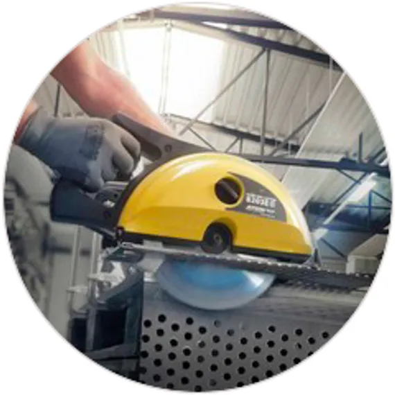 Ручная циркулярная пила по металлу Jepson Power 8203E