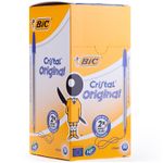Ручка шариковая Bic "Cristal" синяя, 1,0мм, 1шт