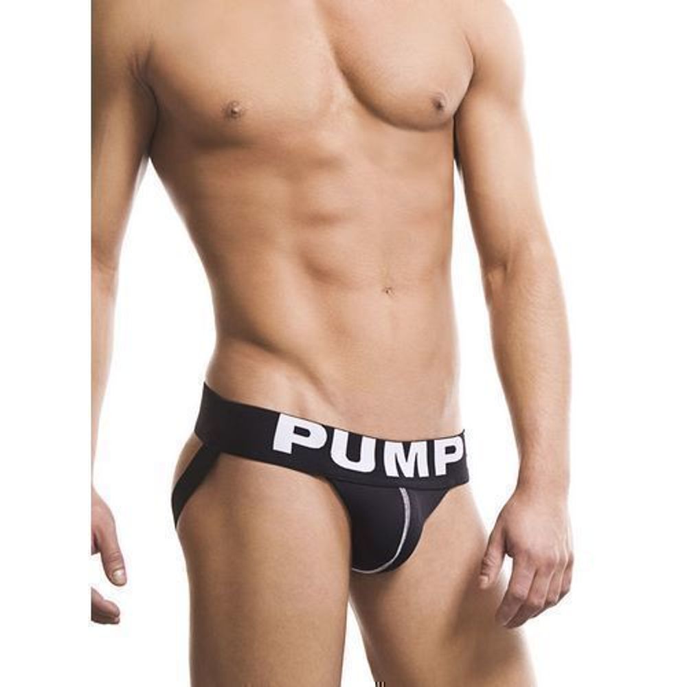 Мужские трусы джоки Pump Jock Черные 29073