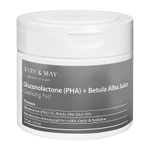 Пэды очищающие Mary & May Gluconolactone Betula Alba Juice Cleansing Pad 70 шт