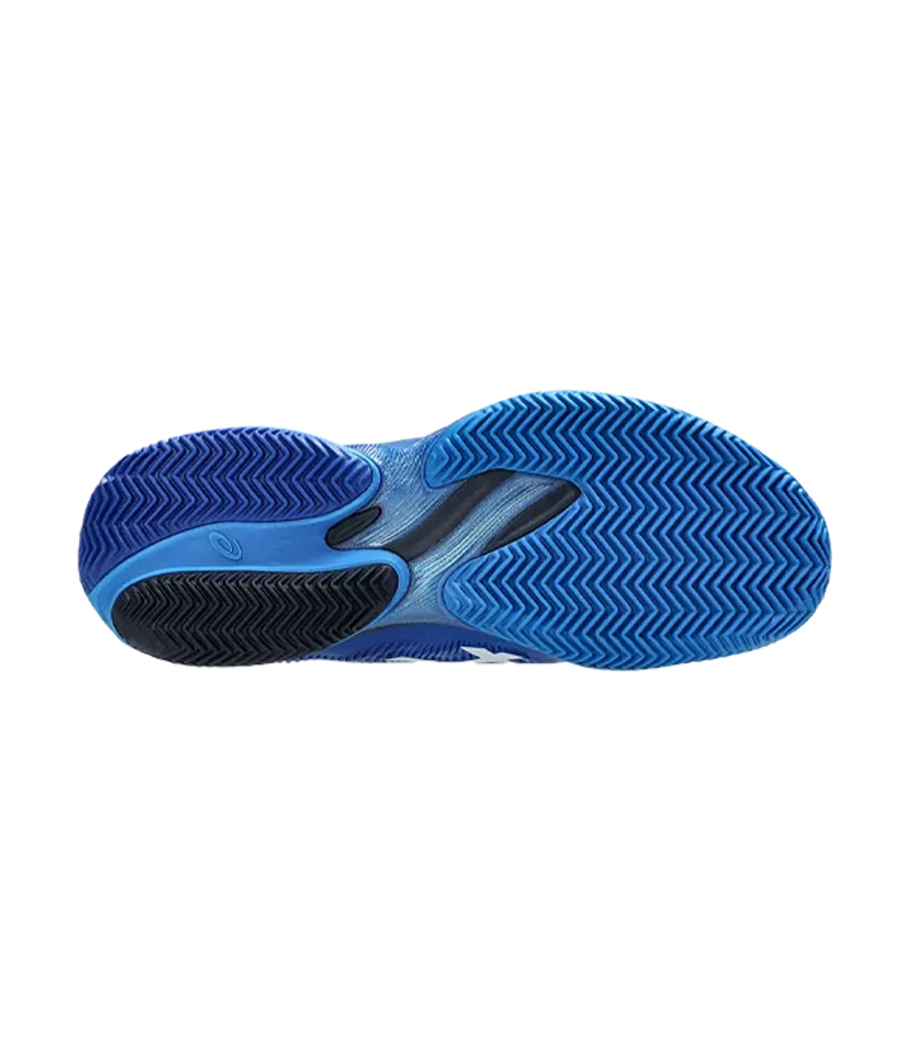 Asics Court FF 3 Novak Clay Tuna Blue-Pure Silver 2025 Кроссовки