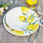 Тарелка 200мм глубокая форма Идиллия Лимоны