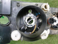 Битая Фара левая DAF XF 105 (2006-2012) галоген