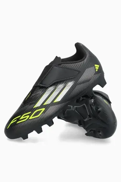 Бутсы adidas F50 Club FG/MG Junior - черный