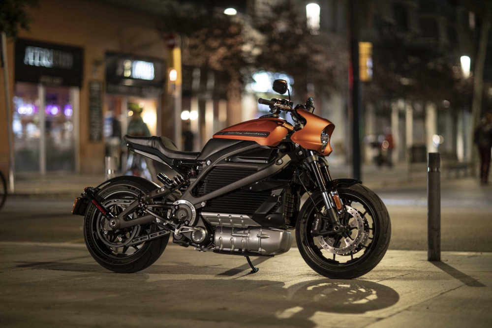 Первый электрический мотоцикл Harley-Davidson LiveWire