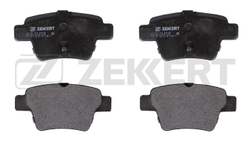 ZEKKERT BS1144 Колодки задние для Citroen C4 04-, Peugeot 207 CC 07-, 207 SW 07-, 207/207+ 06-, 307 00-, BYD G6 11-, Geely Emgrand