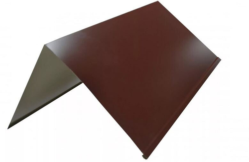 Конек кровельный 150х150х2000 оцинкованный