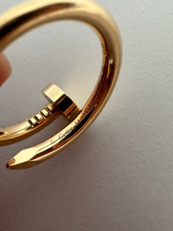 Кольцо Cartier Juste un Clou ring Yellow gold