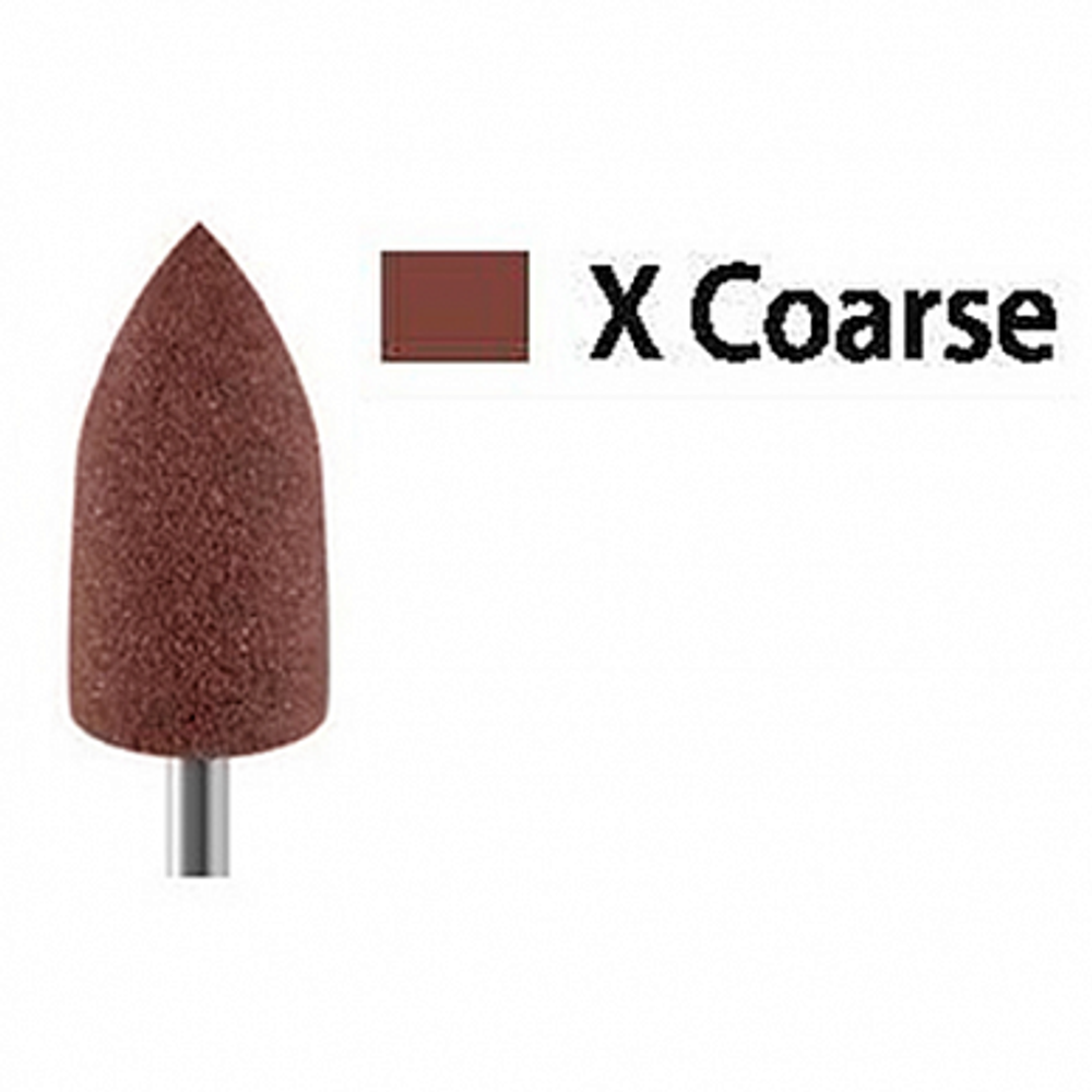 Полир силиконовый коричневый острый средний SK2141 (X-Coarse)