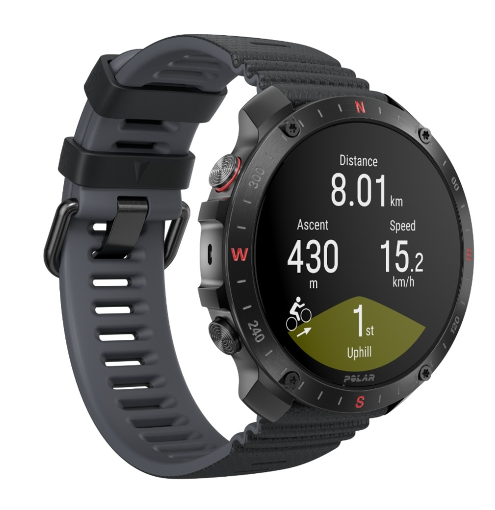 Умные спортивные часы Polar Grit X2 Pro Night Black