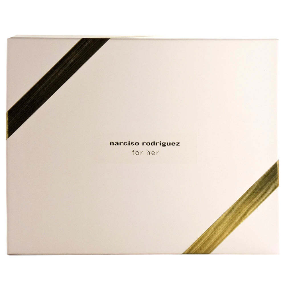 Narciso Rodriguez For Her EDT набор с молочком для тела и гелем для душа