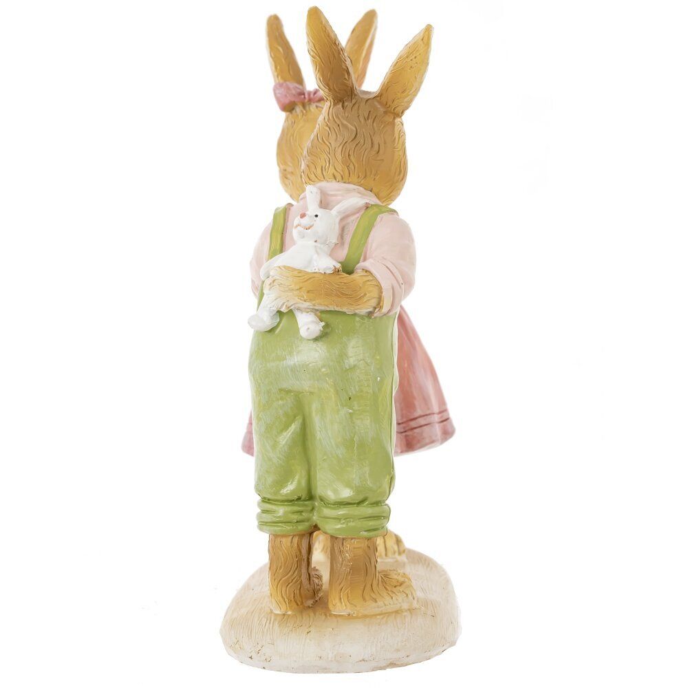 GAEM Фигурка декоративная "Зайцы", L11 W5 H13 см