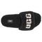 Ugg Letter Print Slide 'Black'