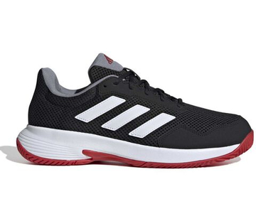 Мужские теннисные кроссовки Adidas Game Spec 2 - core black/cloud white/better scarlet
