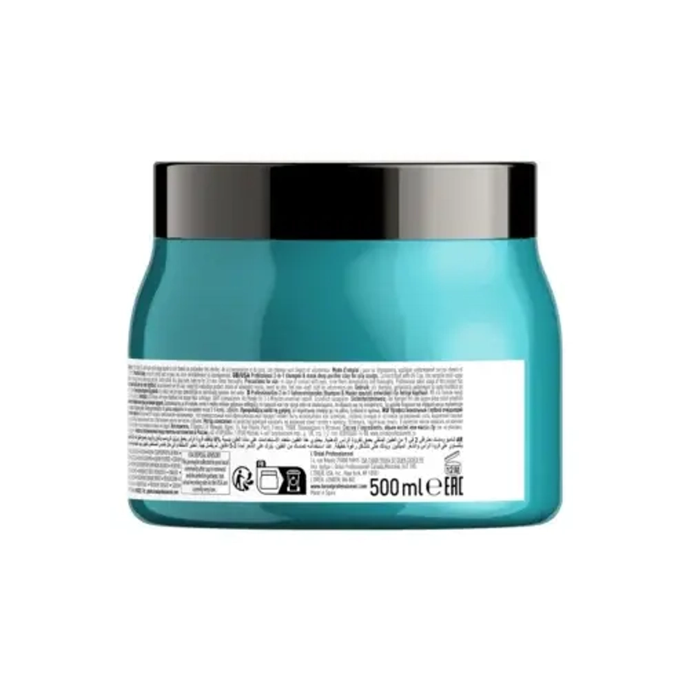 L'Oreal Professionnel SCALP ADVANCED 2-в-1 глубоко очищающий шампунь-маска для кожи головы , склонной к жирности , 500 мл.