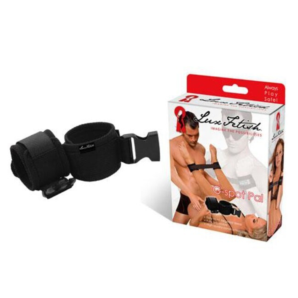 Фиксаторы на ноги для глубокого проникновения G-spot Pal (Цвет: черный)