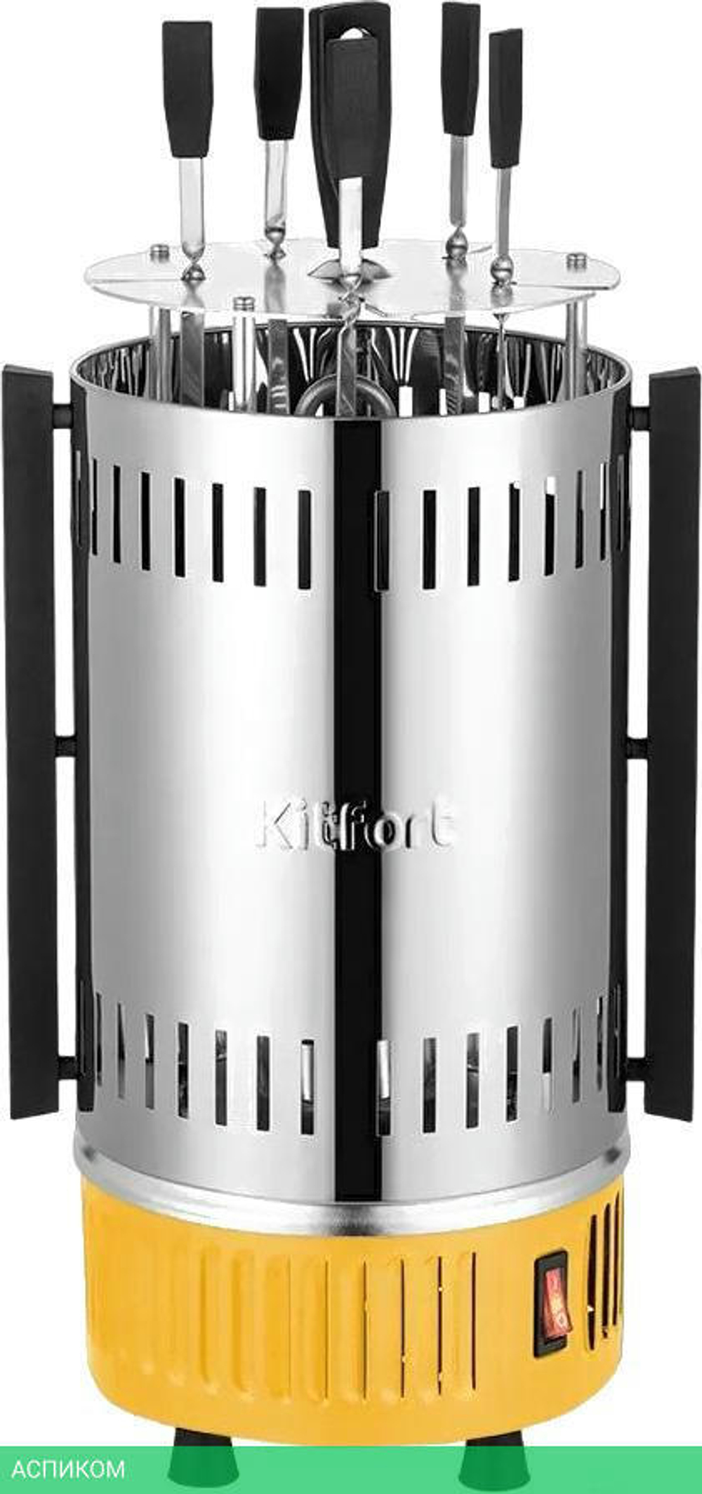 Электрошашлычница Kitfort КТ-1408