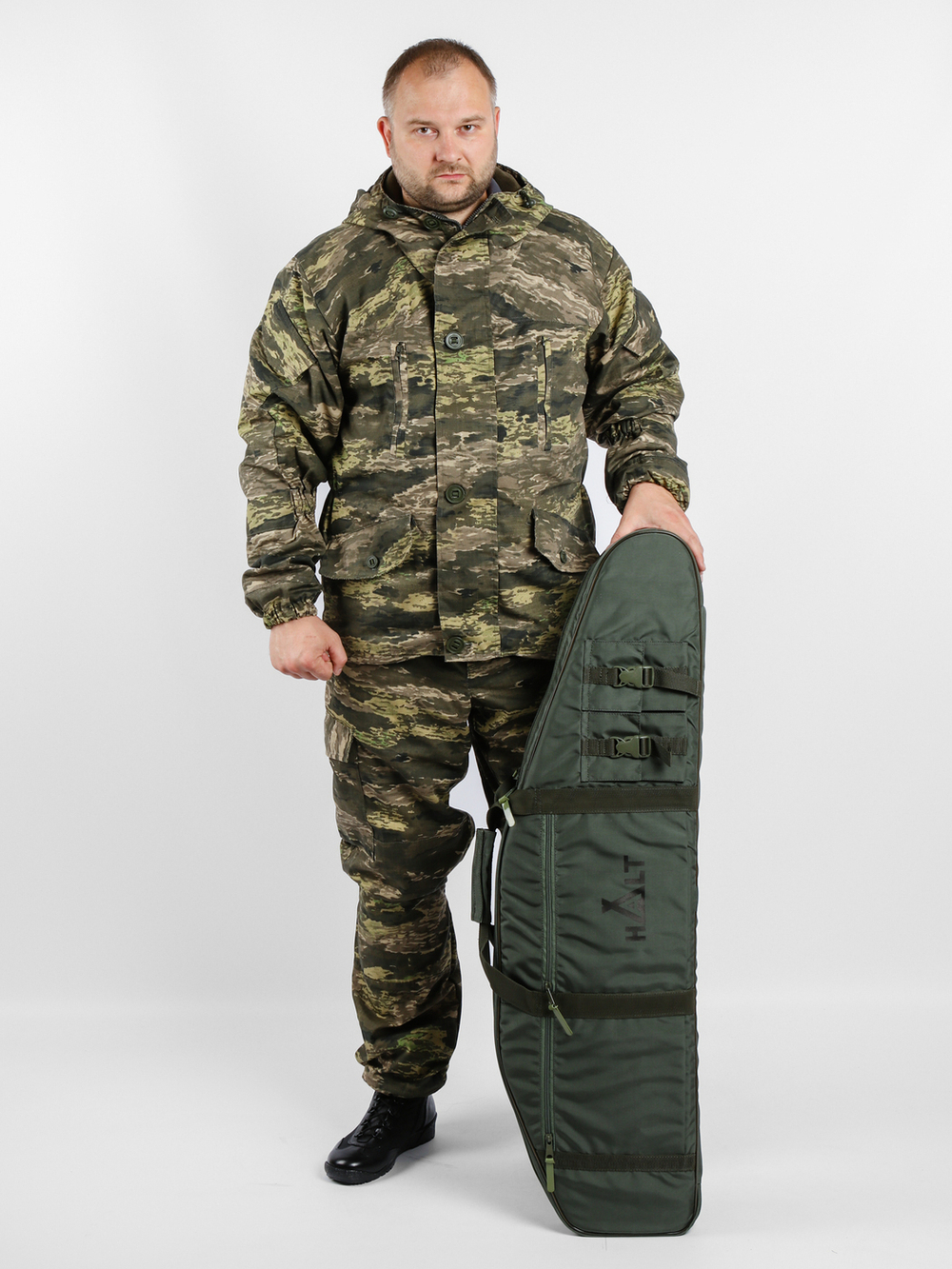 Чехол для ружья с оптикой Halt L110 КД, хаки