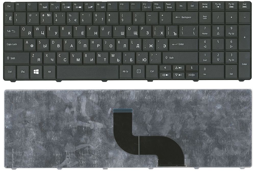 Клавиатура для ноутбука Acer Aspire E1-521, E1-531, E1-531G, E1-571G, PB LE11, TE11