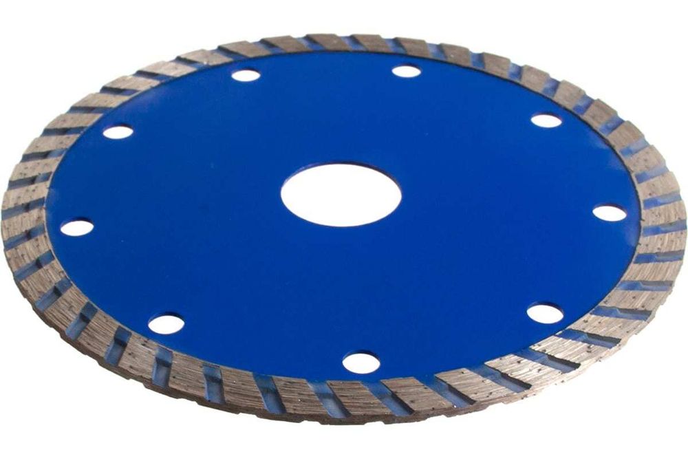 37217М Диск отрезной алмазный "турбо" 125х1,9х7,0х22,2мм (сухая и влажная резка) MOS