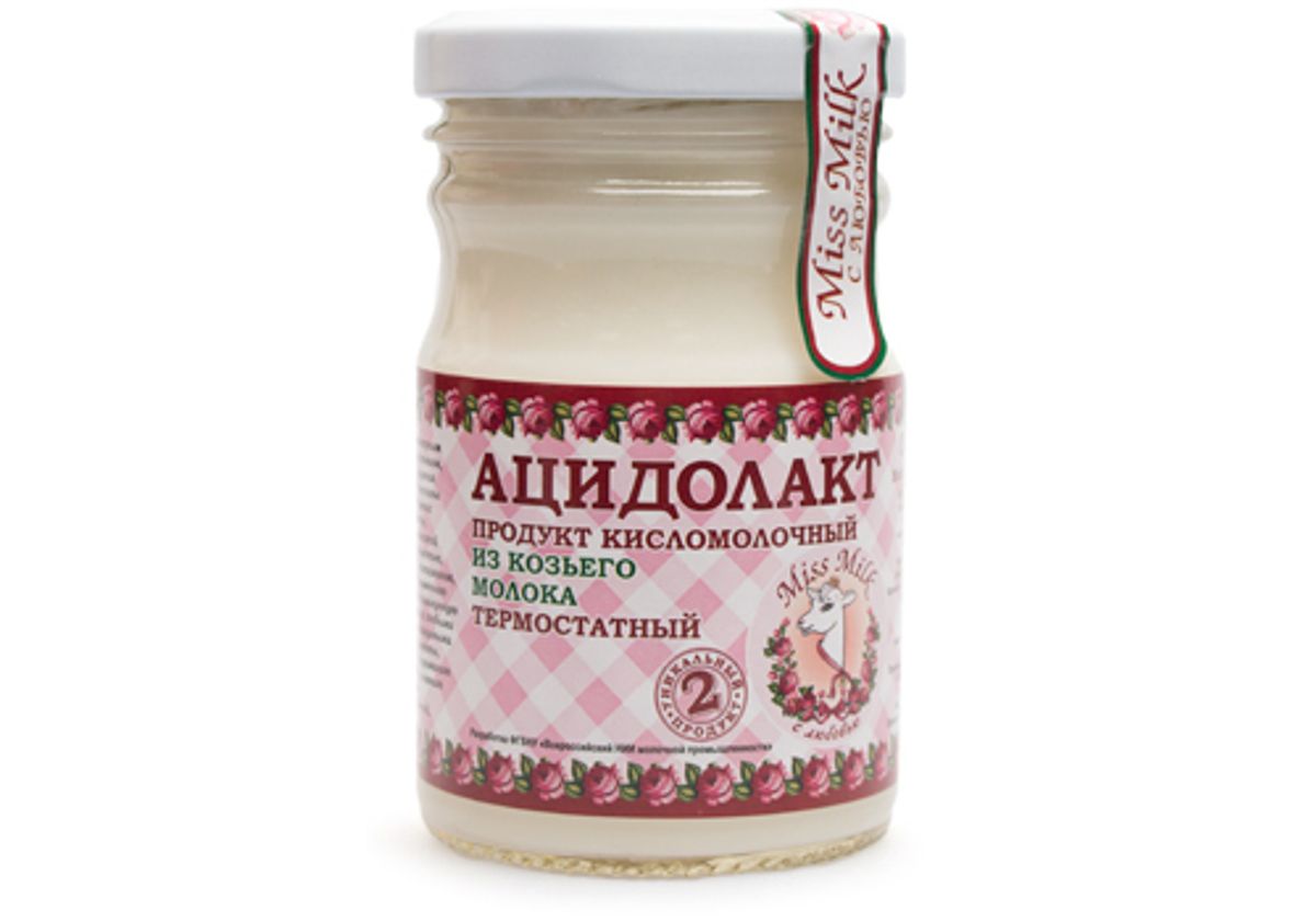 Ацидолакт из козьего молока 2,5% "Miss Milk", 200мл