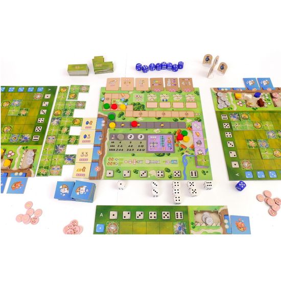 Настольная игра Санта-Мария с дополнением