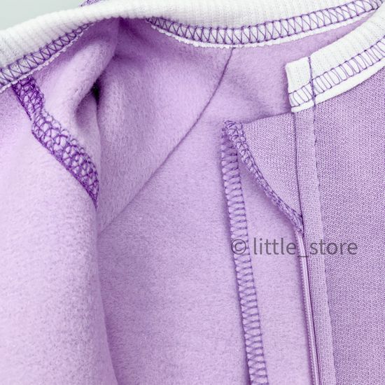 Комбинезон утепленный "Зайкины истории" без капюшона Лиловый