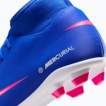 Футбольные бутсы Nike Mercurial Superfly 10 Club FG/MG racer blue/white