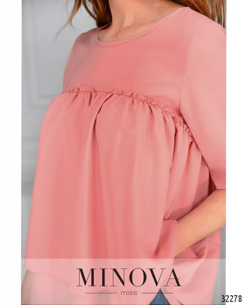 Блуза 1032-пудра Minova