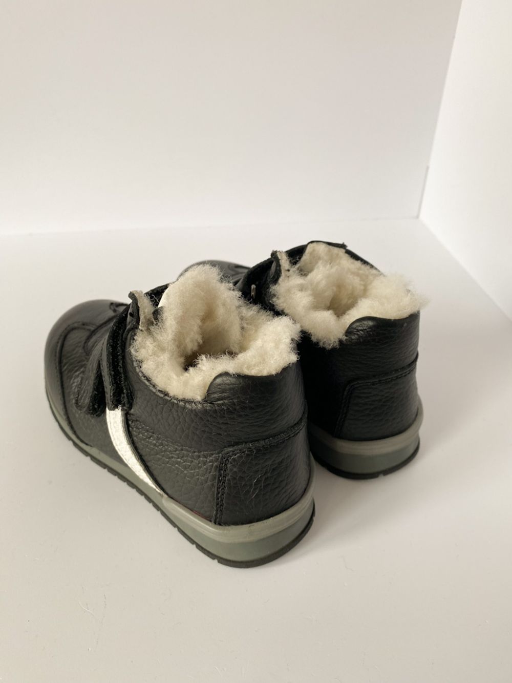 Кожаные утепленные кеды TSM, 22,5