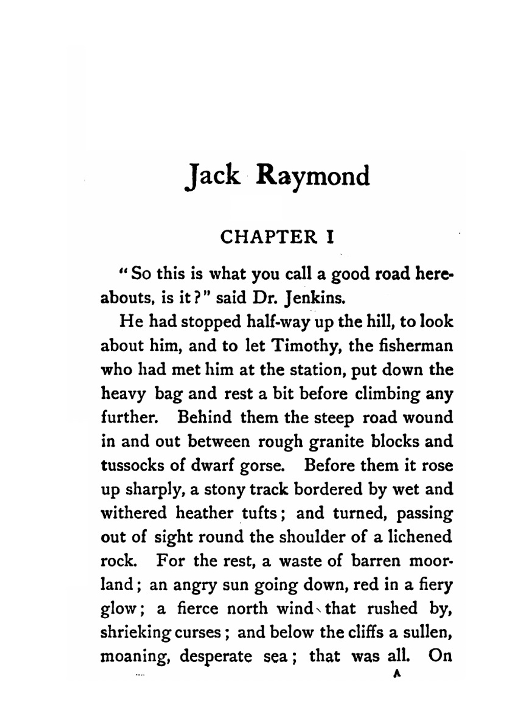 Jack Raymond | E. L. Voynich
