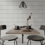 DNA Tiles Flash Bars Ivory 12.5x25