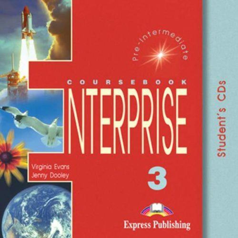 Enterprise 3. Student&#39;s Audio CDs. (set of 2). Аудио CD для работы дома (сокращенное аудирование)