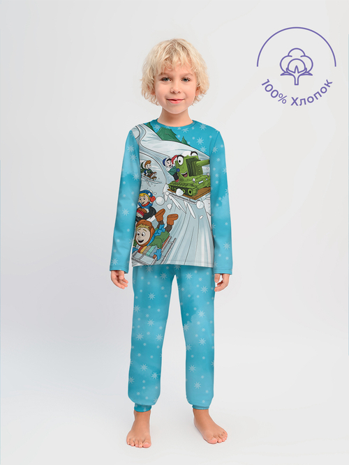 Пижама с длинным рукавом Геранд Gerand танки