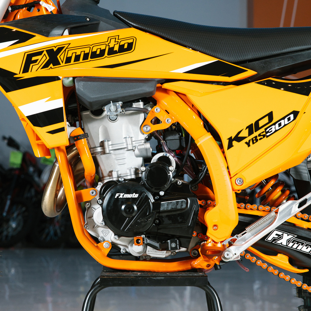 Кроссовый мотоцикл FXmoto K10 (YBS-300) 300 CC 21/18 Оранжевый