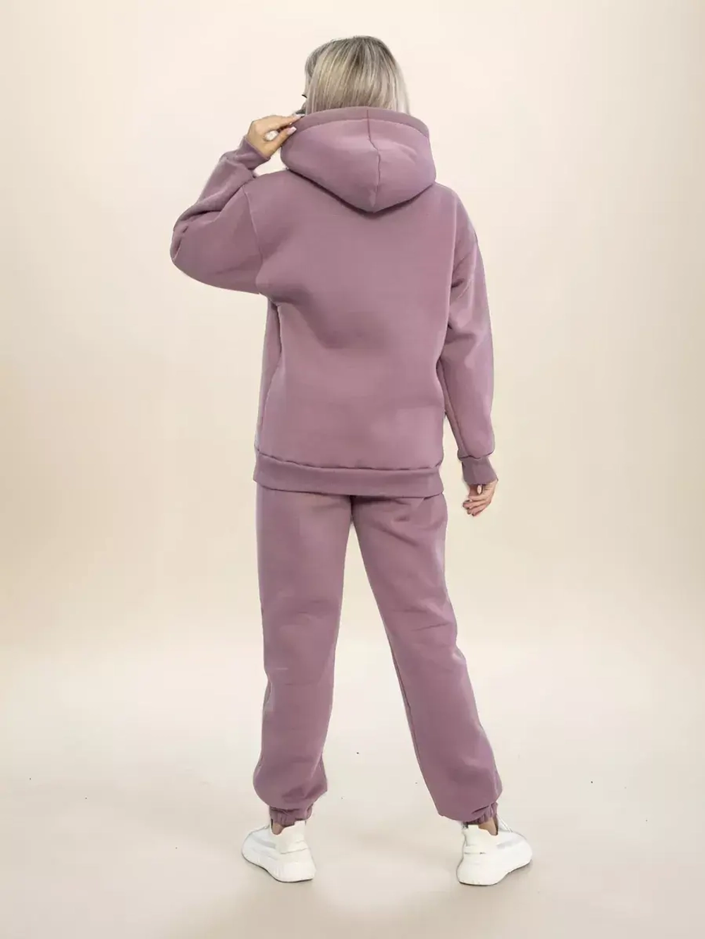 Спортивный костюм теплый из футера с начесом