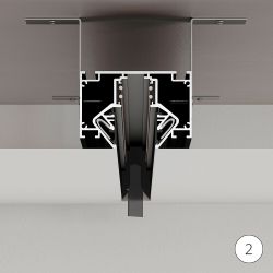 Магнитный шинопровод для натяжного потолка Arte Lamp