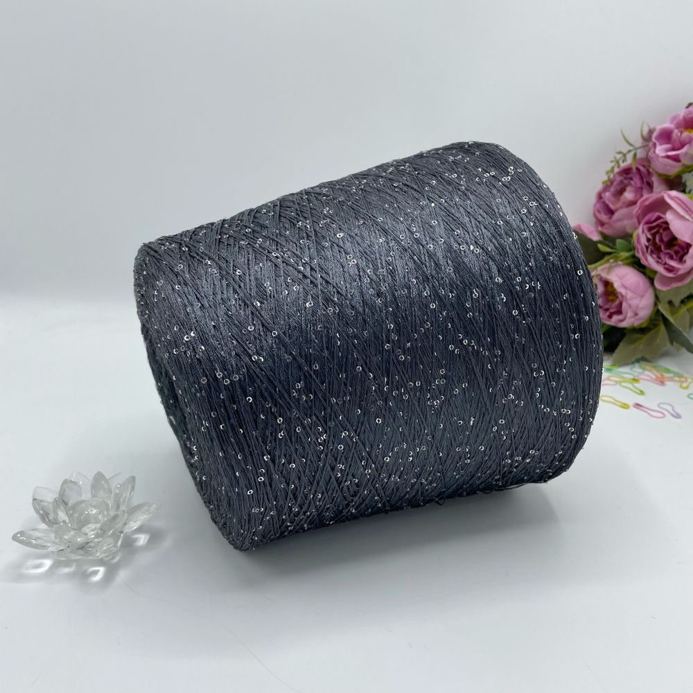 микро Пайетки Filati Italiani S.P.A. 100% полиэстер+пайетки