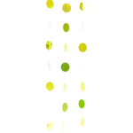 Гирлянда Круги Kiwi Green блеск 2,1м6шт