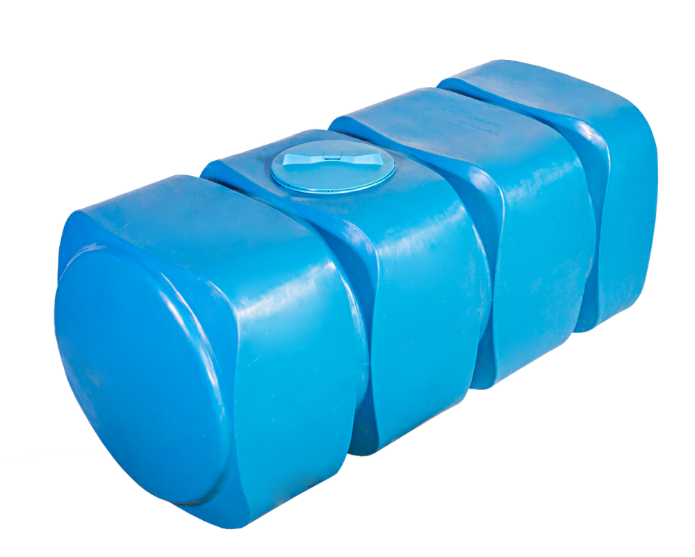 Емкость ГУ1000 Хромов 920 л. горизонтальный (1990x780x780см;синий) - арт.560972