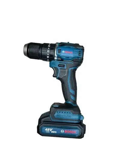 Bosch Дрель-шуруповерт, 48 В, 80 Нм, 2 АКБ
