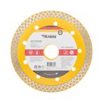 Диск алмазный отрезной сплошной, 125х22,2мм, сухой/мокрый рез KRANZ