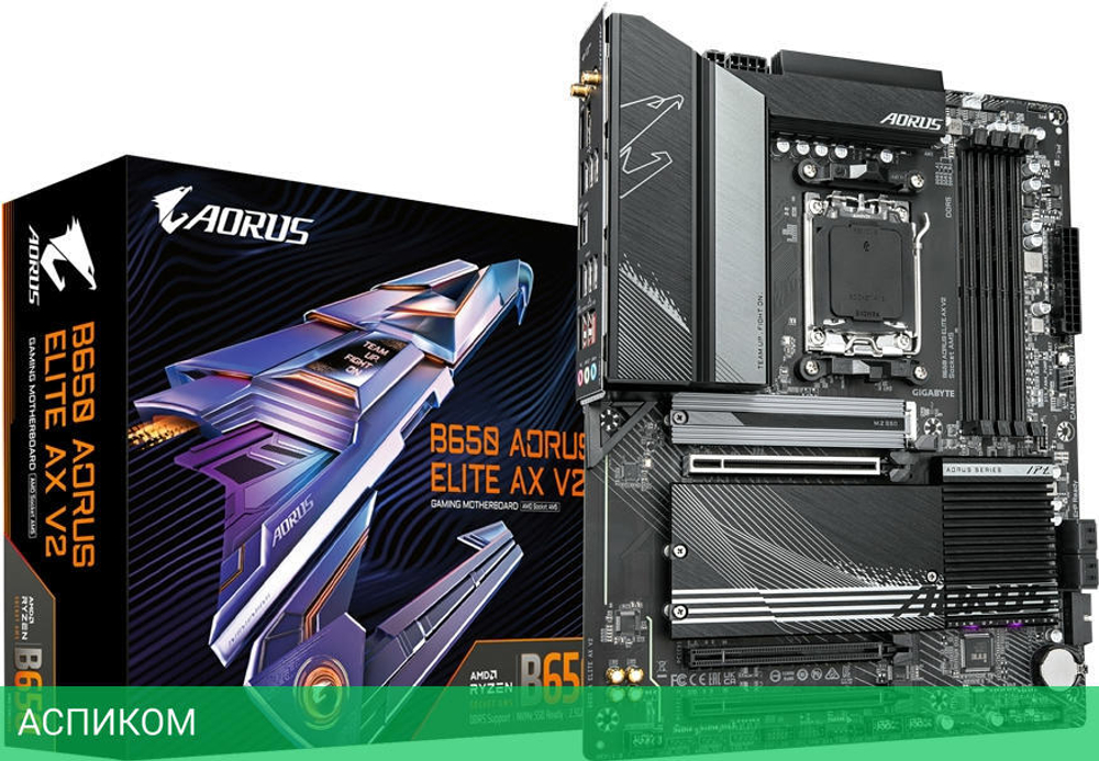 Материнская плата GigaByte B650 Aorus Elite AX V2 rev. 1.1